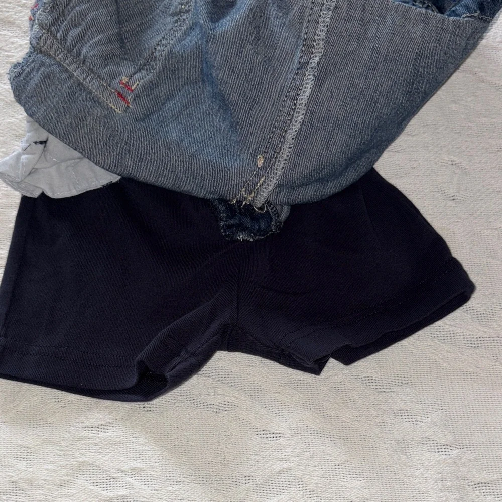 Gymboree Girls Denim Skort Gently Loved Almost Vintage Sz 5